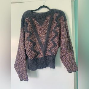 Vintage hand made sweater.